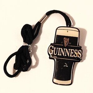 RARE GUINNESS Light Up Lanyard Neck Hanging St. Patrick's Decor Wearable Stout